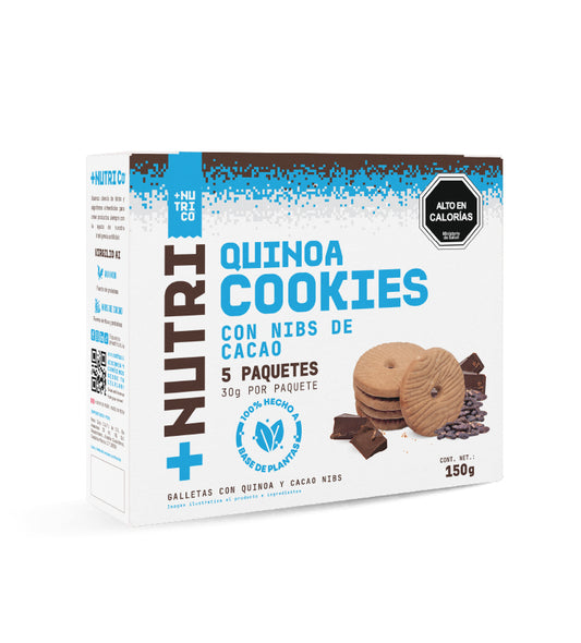 QUINOA COOKIES NIBS DE CACAO